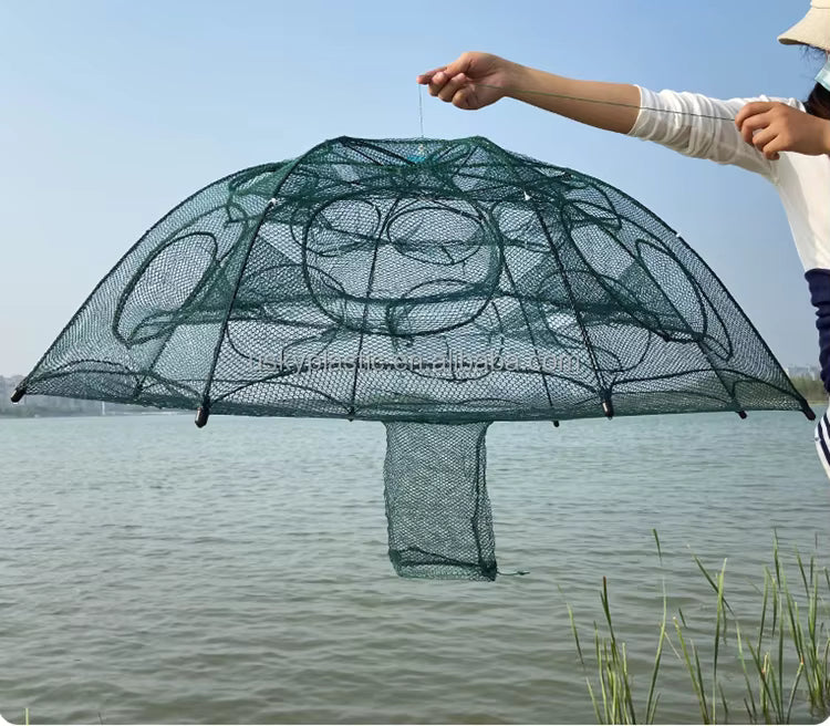 Premium Foldable Umbrella Fishing Net (Multi-Catch Trap)
