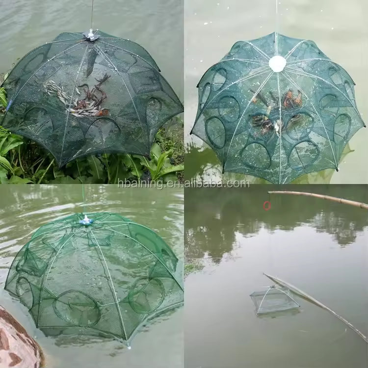Premium Foldable Umbrella Fishing Net (Multi-Catch Trap)