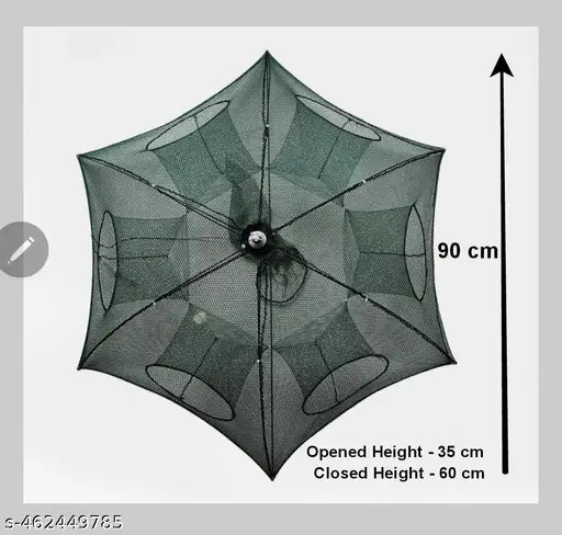 Premium Foldable Umbrella Fishing Net (Multi-Catch Trap)