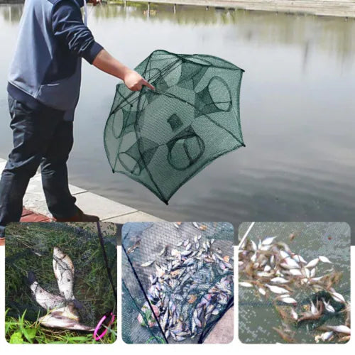 Premium Foldable Umbrella Fishing Net (Multi-Catch Trap)