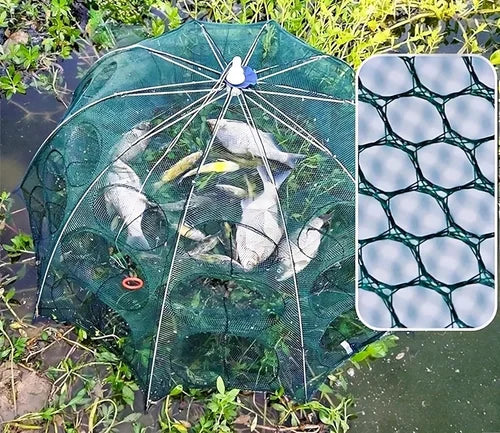 Premium Foldable Umbrella Fishing Net (Multi-Catch Trap)